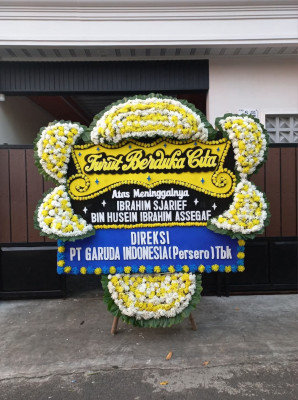 Papan Bunga Duka di Ciwandan